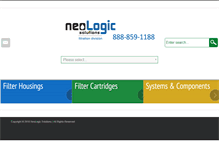 Tablet Screenshot of neologicsolutions.com